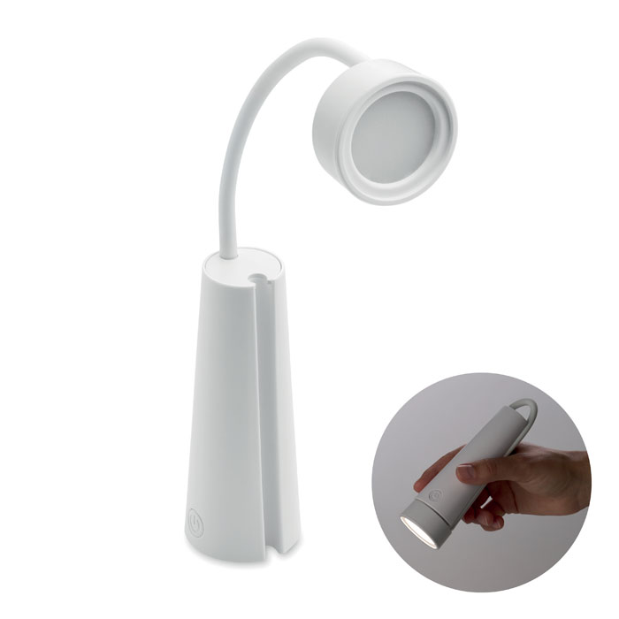 2-in-1 Schreibtischlampe und Taschenlampe