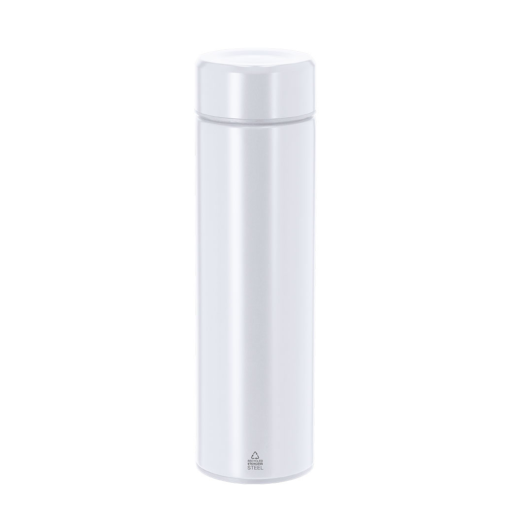 EcoTherm Recycled Stainless Steel Flask - Shard End