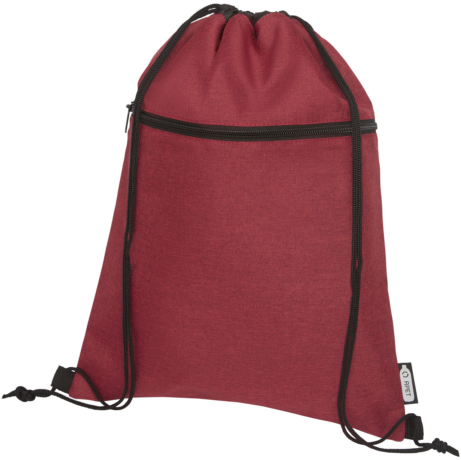 Heathered Drawstring Backpack - Owslebury - Kingston