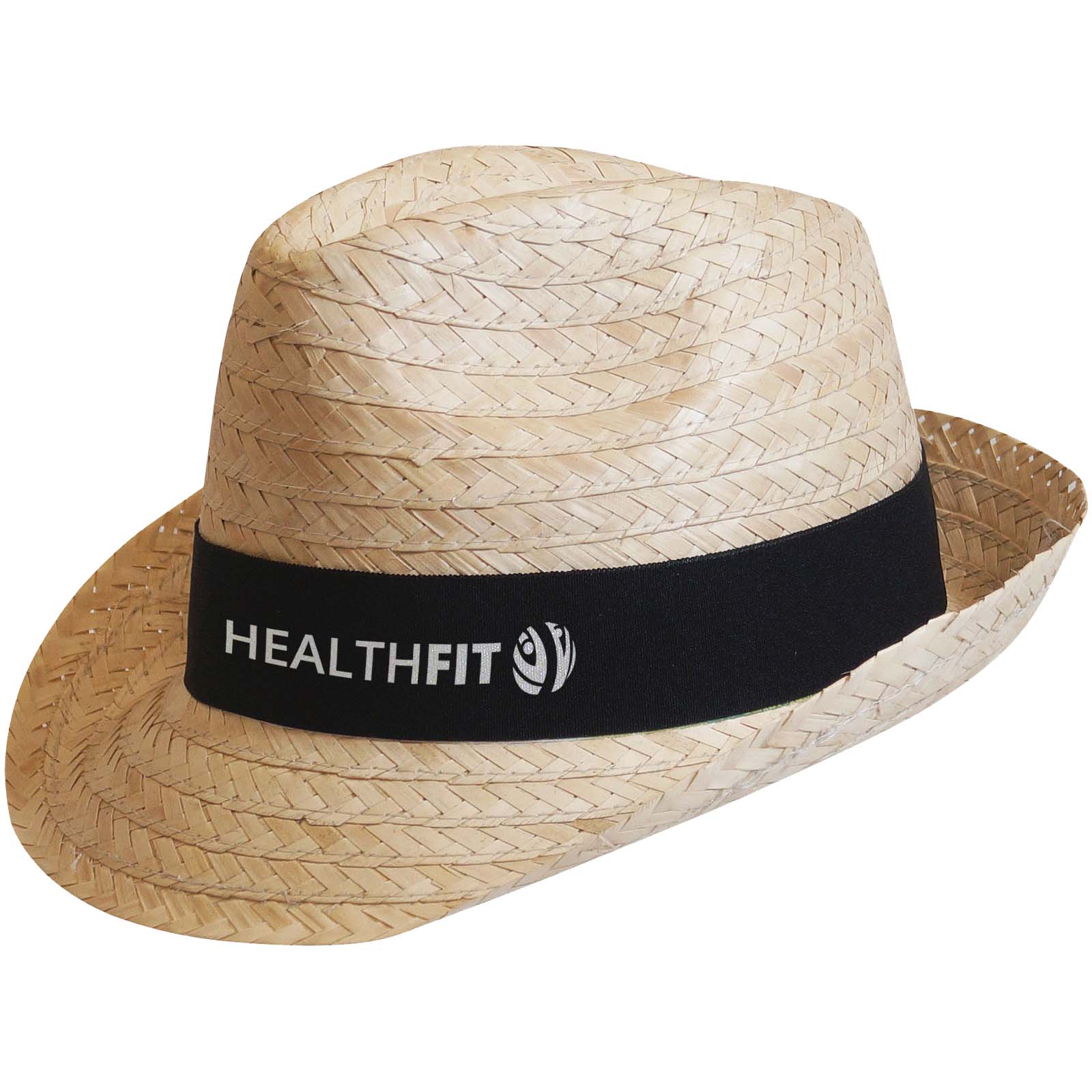 Elegance Straw Hat - Rockbourne printed with logo