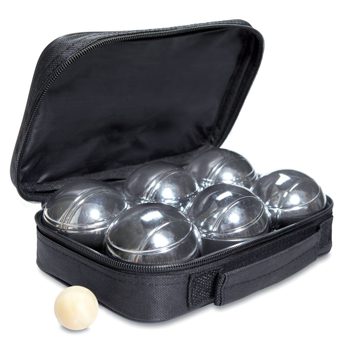 Set of Metal Boules in a 600D Polyester Bag - Old Sodbury