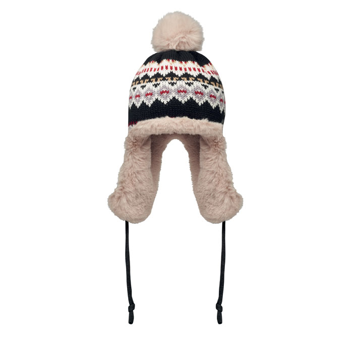 Earflap Cozy Knitted Beanie - Droylsden