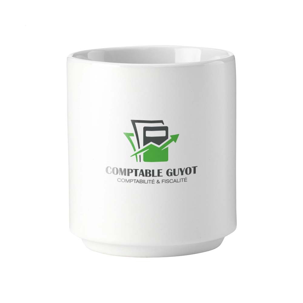 Stapeltasse Eleganz - Burghausen  bedrucken mit Logo