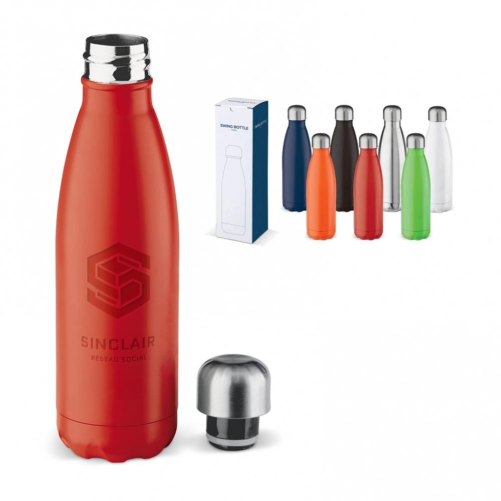 Isolierte Vakuum Trinkflasche 500ml - Rodgau