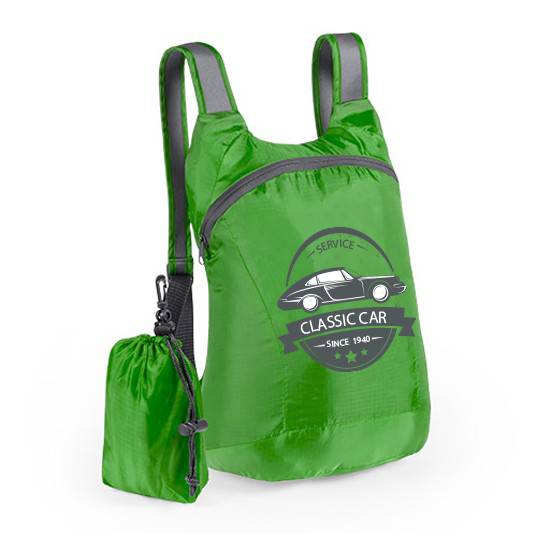 Platzsparender, personalisierter, faltbarer Rucksack - Meade