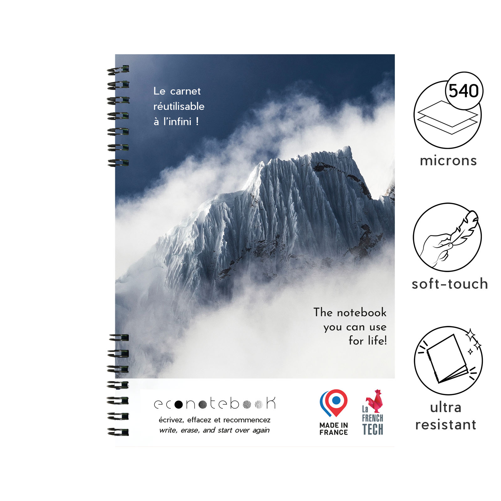 A5 EcoNotebook with Premium Cover - Garston