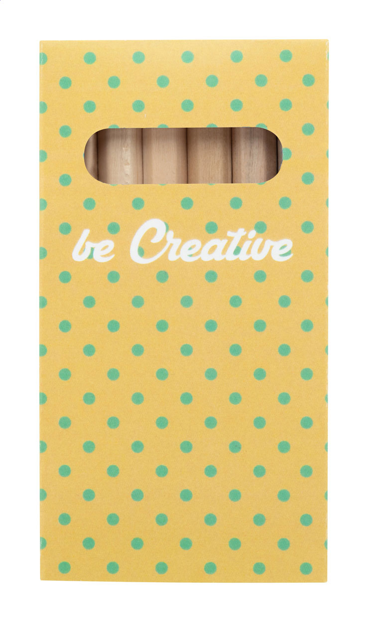 VibrantColor 6-Piece Pencil Set - Sheringham