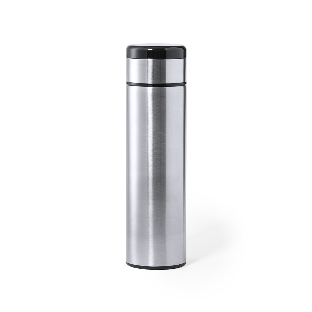 Stainless Steel Thermos Flask with Touch Screen Temperature Gauge - Marnhull