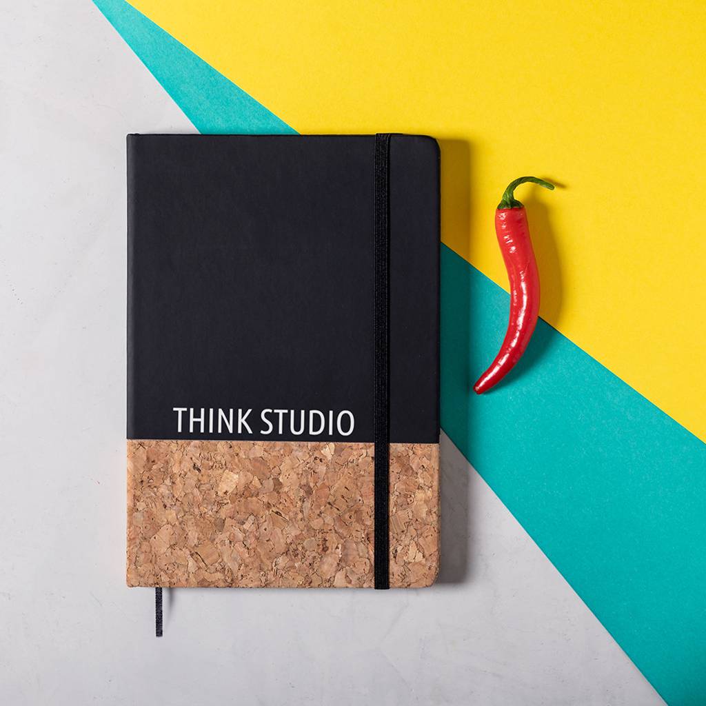 Notepad made of cork and PU (Polyurethane) from Nature Line - Achurch