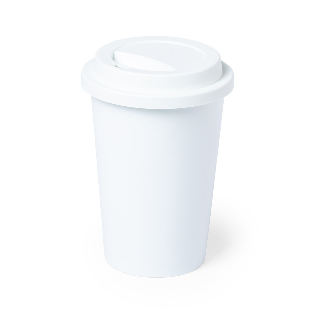 A cup from the Nature Line range made of compostable PLA material 450ml - Lincoln