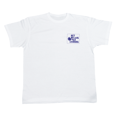 Weißes T-Shirt 150 gr/m2 - Größe L - Hirschberg 