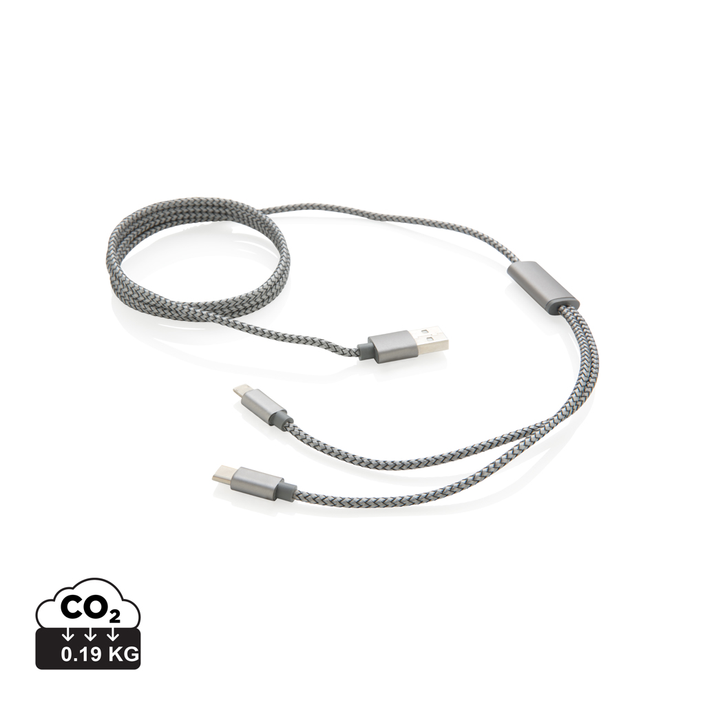 Luxury Braided 3 in 1 Charging Cable - Leicester Forest East