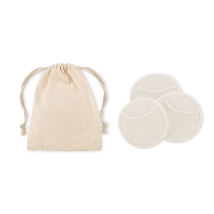 EcoClean Bamboo Face Pads - Emley