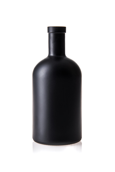Black Coated Bottle 700ml - Great Packington