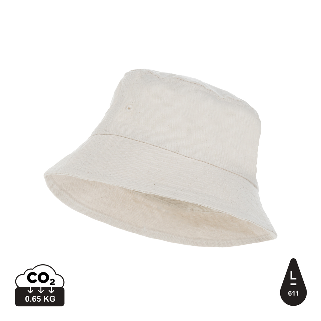 Undyed Impact Aware™ 285gsm Canvas Bucket Hat - Welwyn Garden City