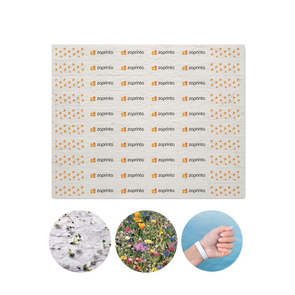 Wildflower Seed Event Wristbands - Alderley Edge - Aconbury