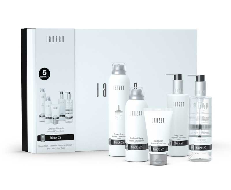 Janzen" care gift set - Black