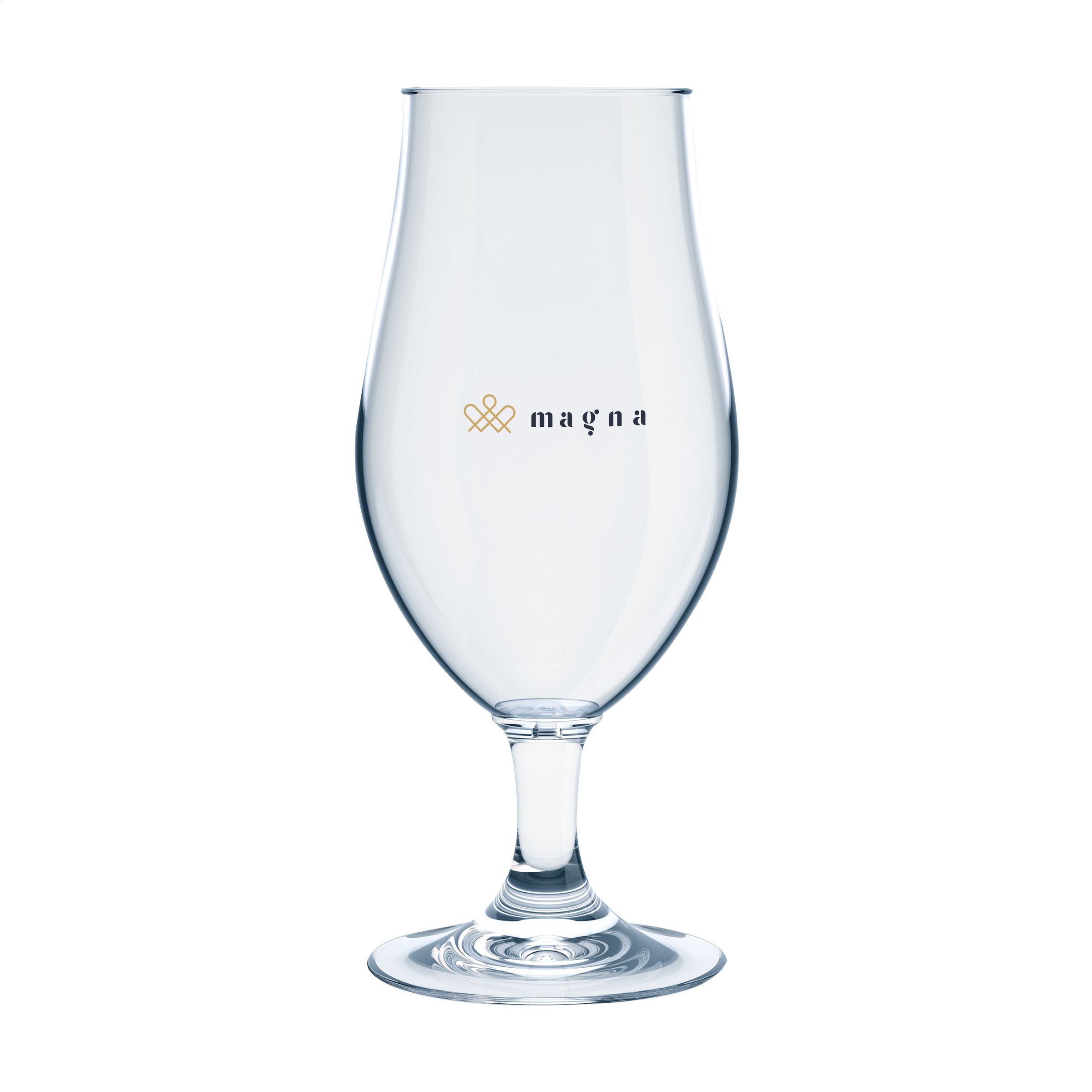 Plastic Beer Glass with Stem 500ml - Chilworth