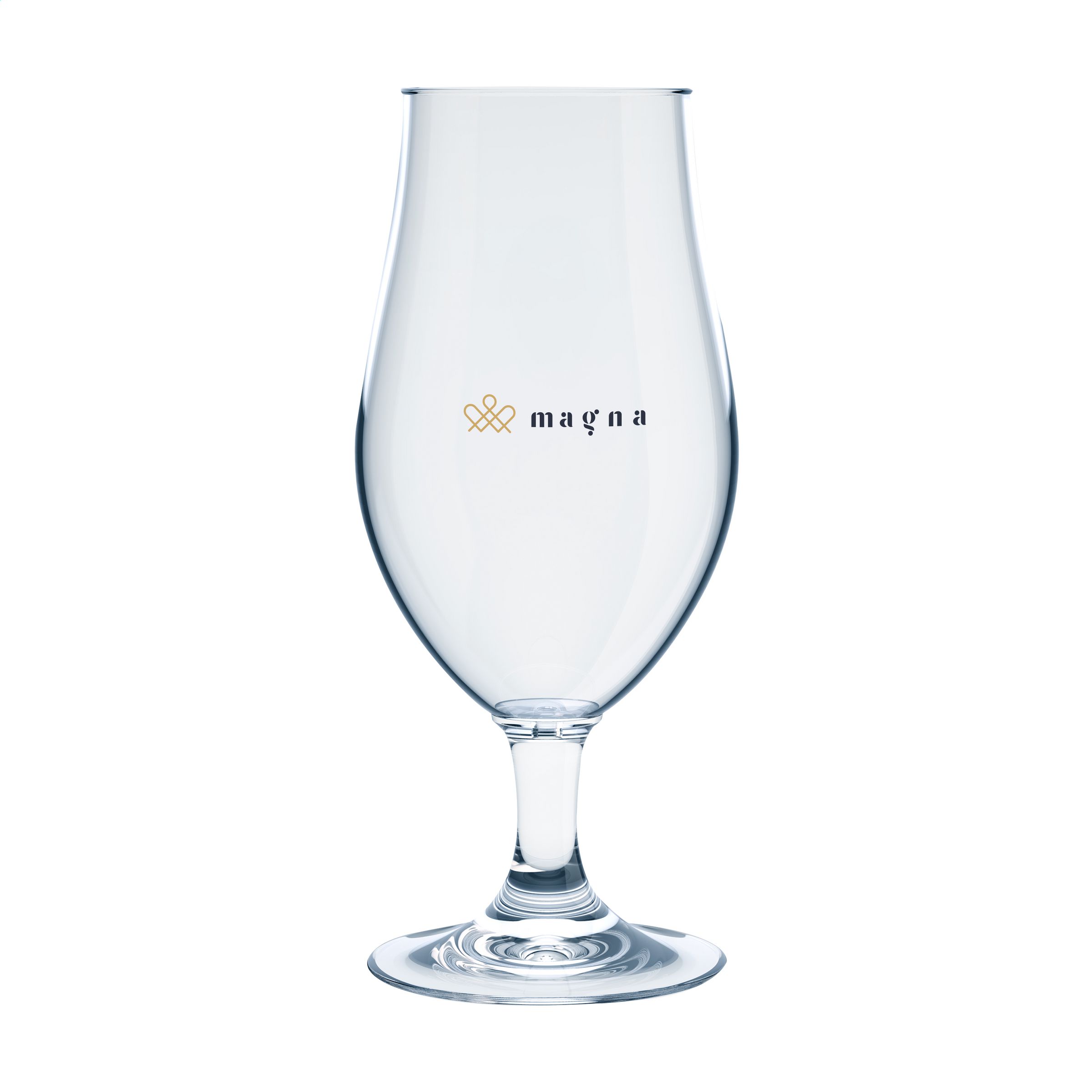 Plastic Beer Glass with Stem - Chilworth