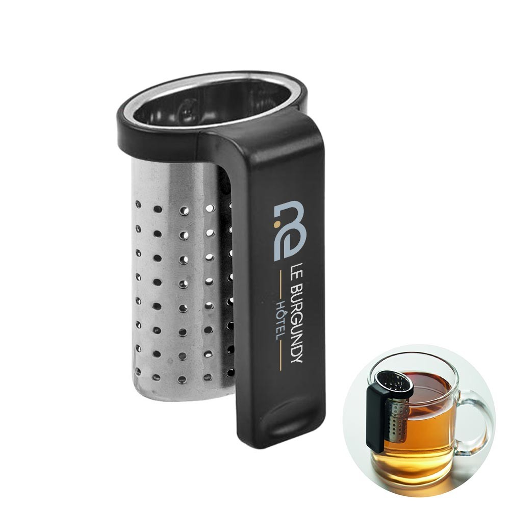 Hooked Tea Sphere - Poulton-le-Fylde printed with logo