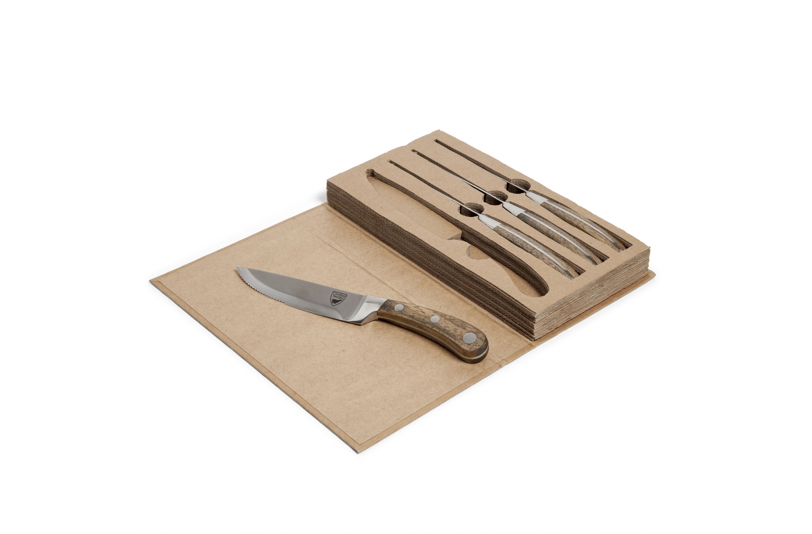 Orrefors Hunting Ebony BBQ Knife Set - Notting Hill - Downholland