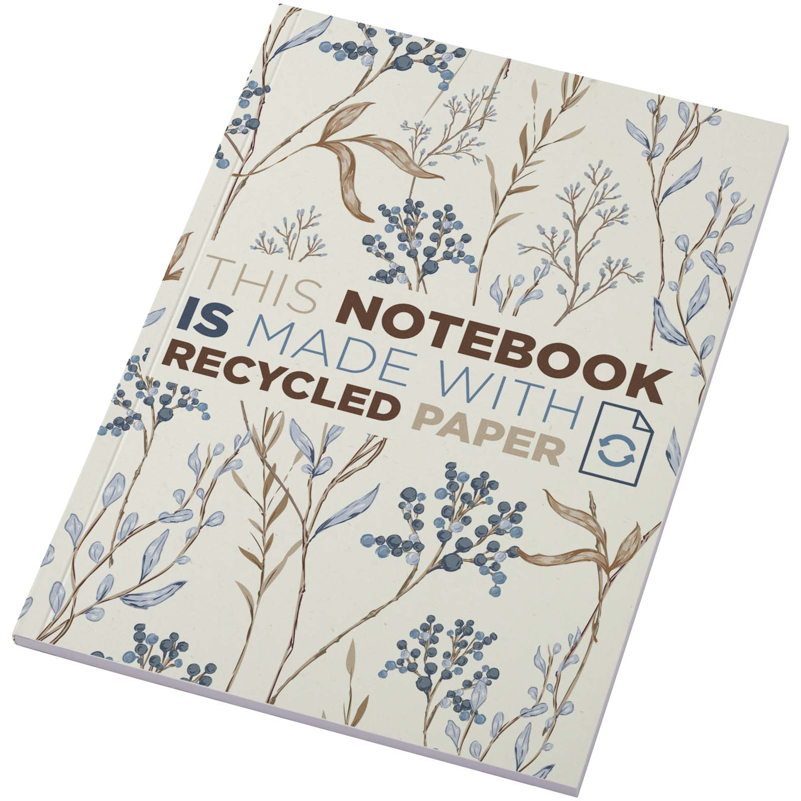 EcoVersatile Notebook - Peakirk printed with logo