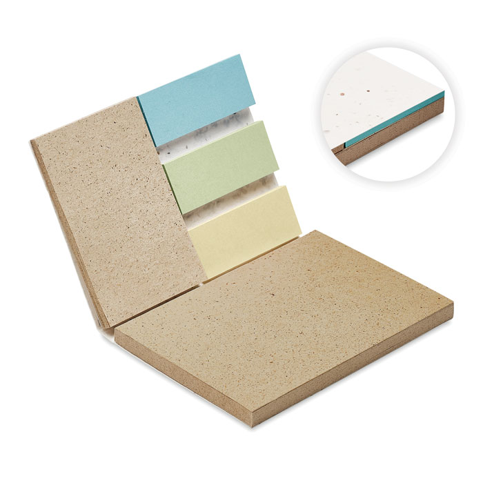 Eco-friendly Grow Me Sticky Notes Memo Pad - Eastbourne