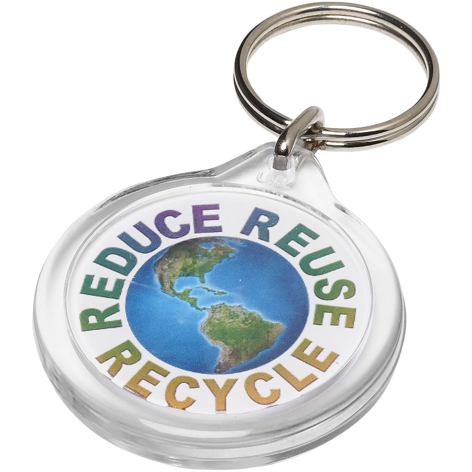 Round Clear Keyring - Wyke Regis | Zaprinta