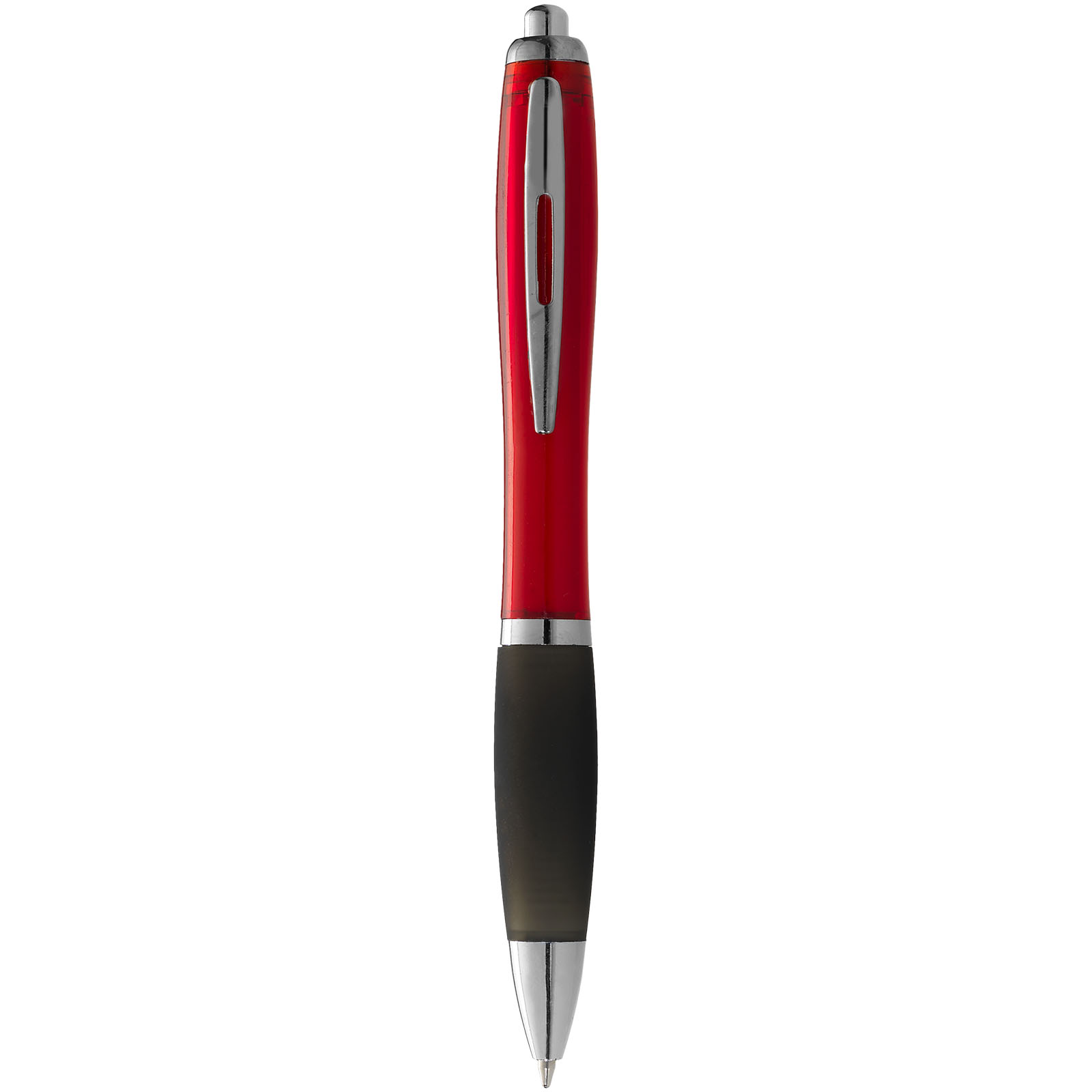 Nash Kugelschreiber mit farbigem Lauf und schwarzem Griff - Herrieden 