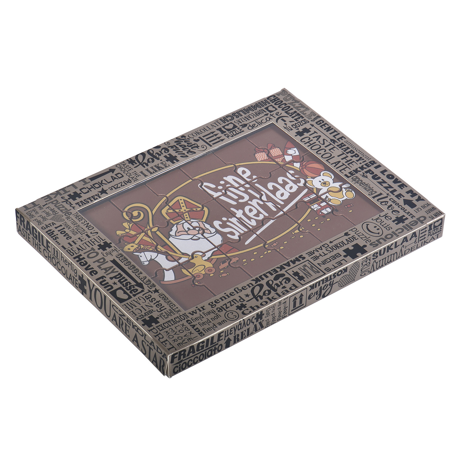 Puzzle with Chocolate Design - Stow-on-the-Wold - Mold
