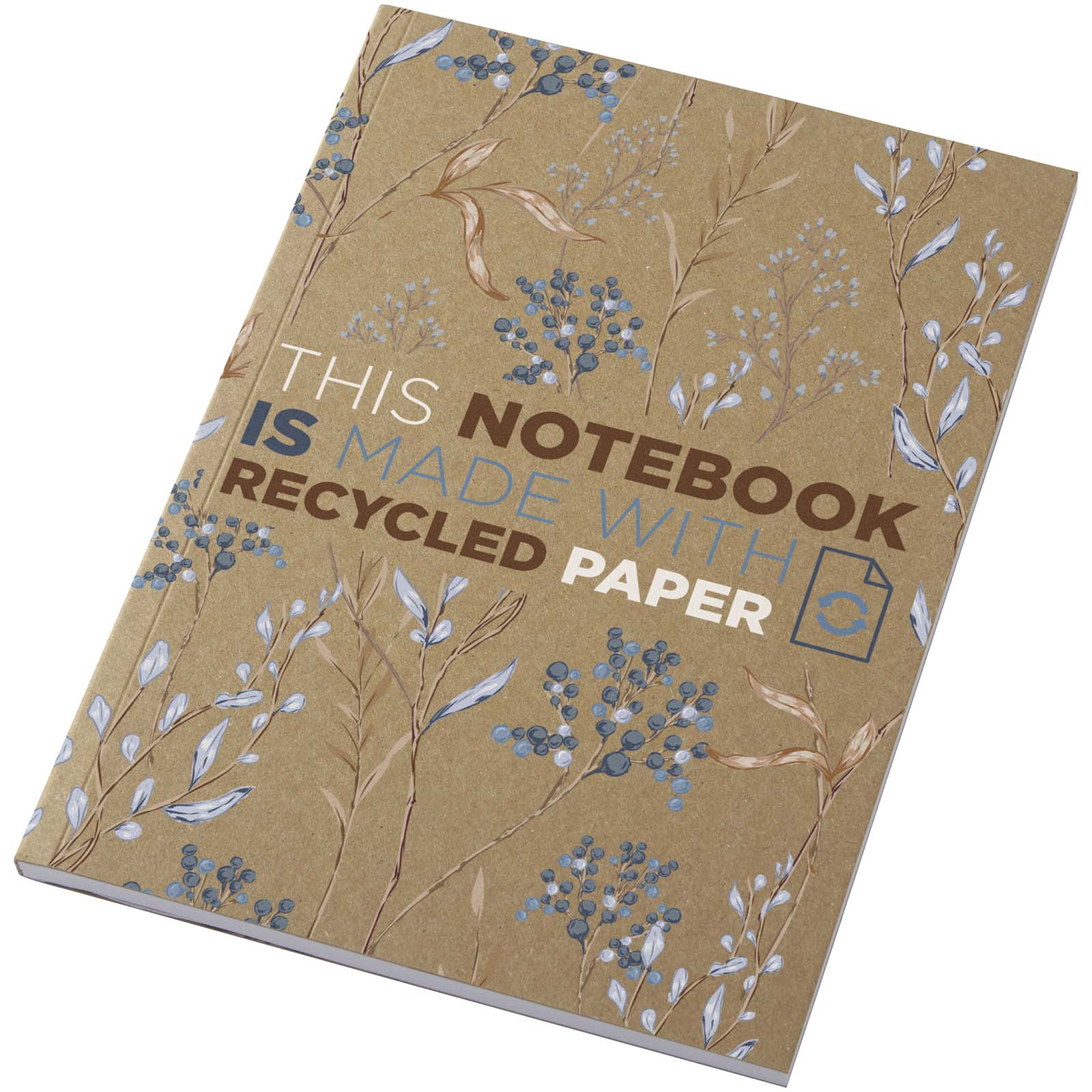 EcoVerse A5 Recycled Kraft Notebook - Bridge of Allan