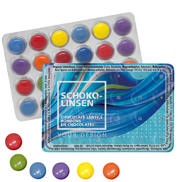 Kleinste Adventskalender der Welt mit Schokolinsen - Waldshut-Tiengen