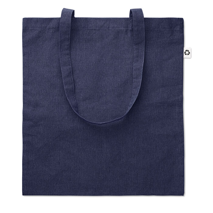 Two-Tone Recycled Cotton and Polyester Shopping Bag - Wick