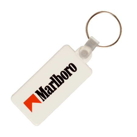 Llavero oblongo de plástico - Braunton