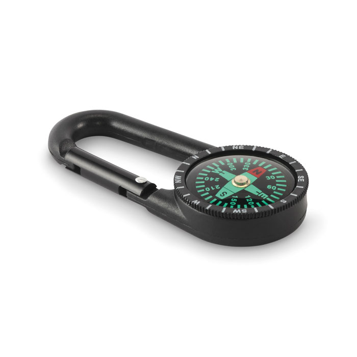 Explorer's Essential Clip Compass - Parr Fold printed with logo
