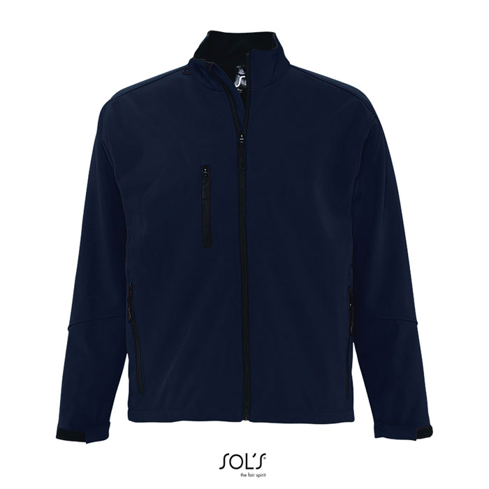 Men's Soft Shell Zipped Jacket - Wootton Fitzpaine