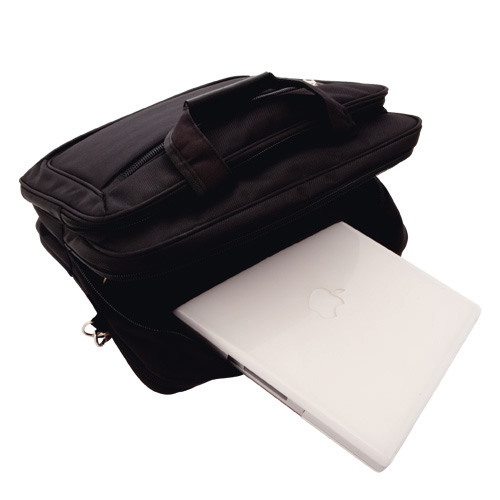 Elegant Black Briefcase - Hucknall