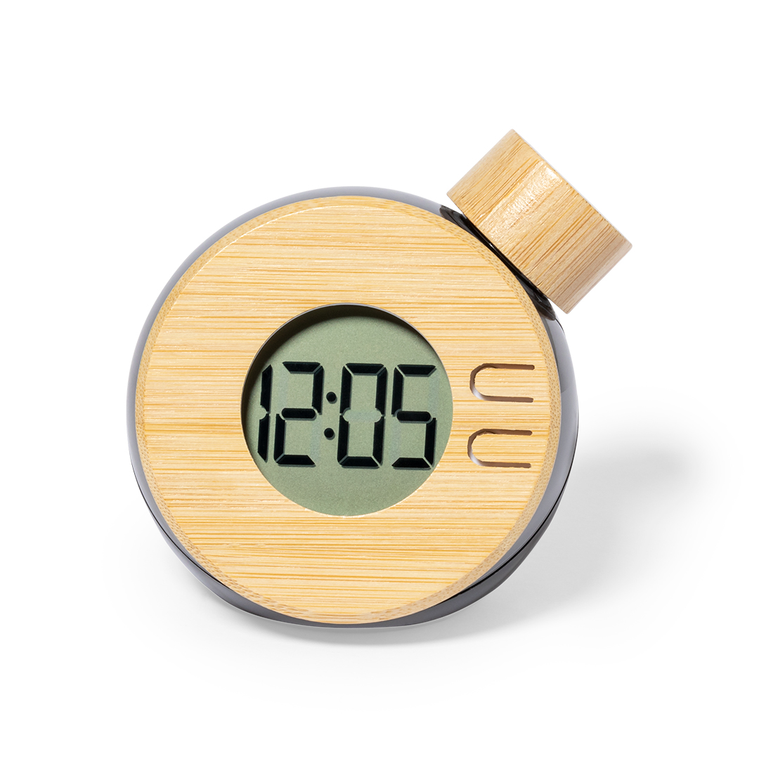 Bamboo Water-powered Table Clock - Bibury - Wooler