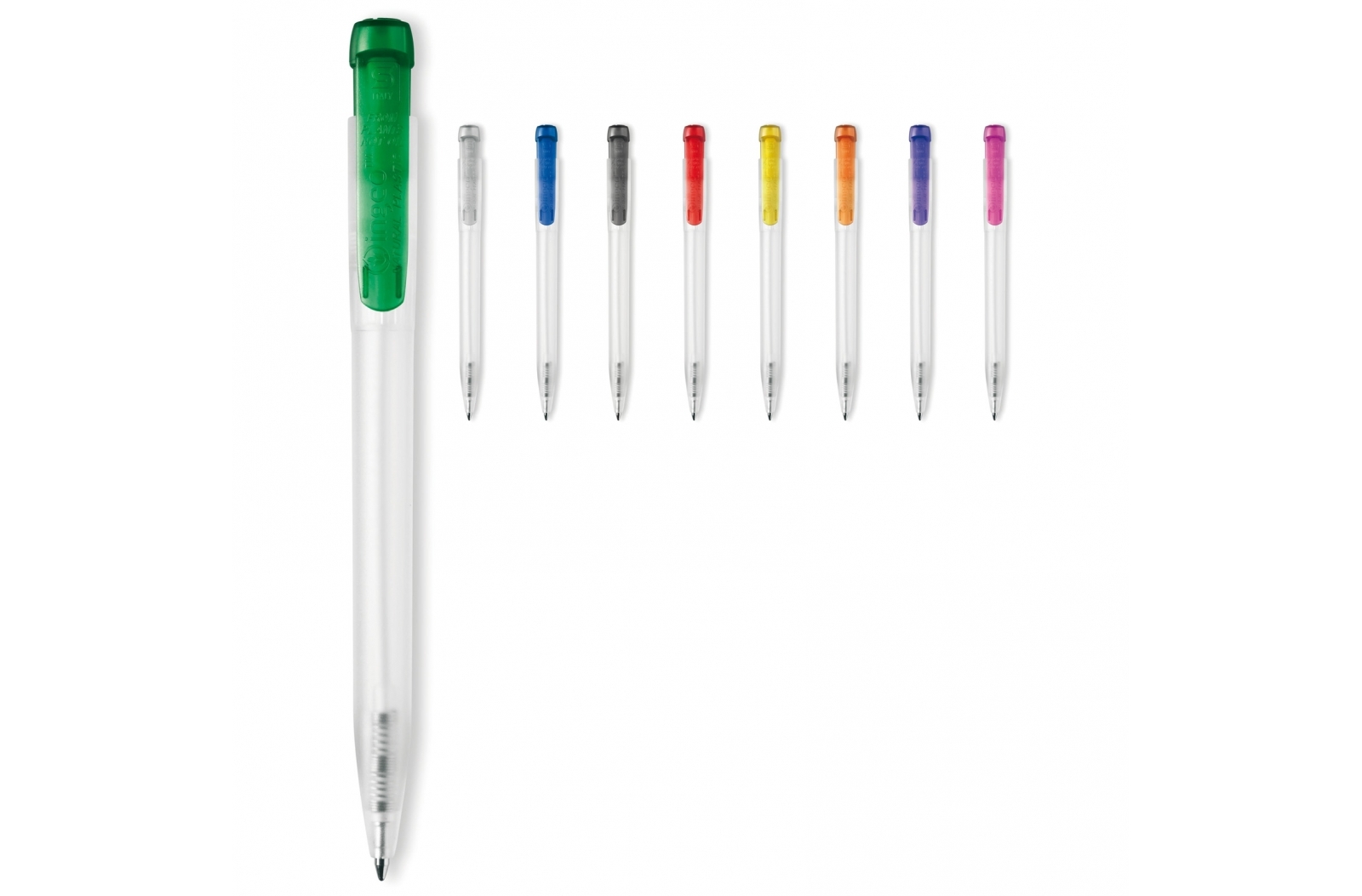 Frosty Ingeo™ Biodegradable Ball Pen - Hamble