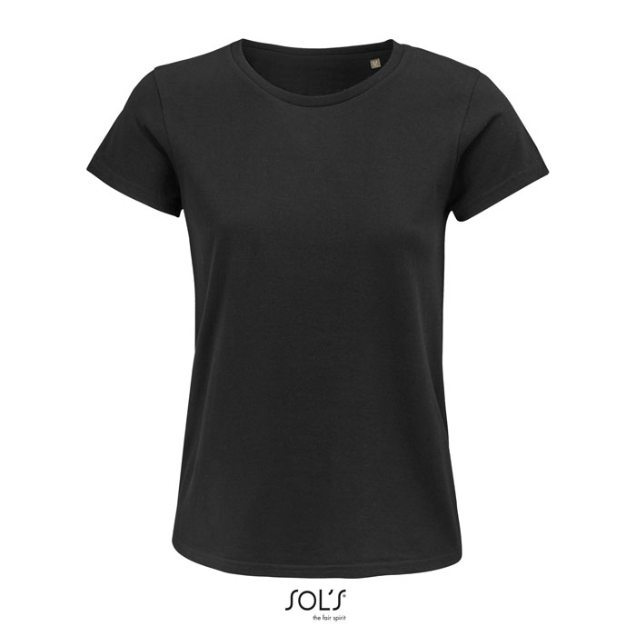 Women's Round-Neck Fitted Jersey T-Shirt - Cardigan