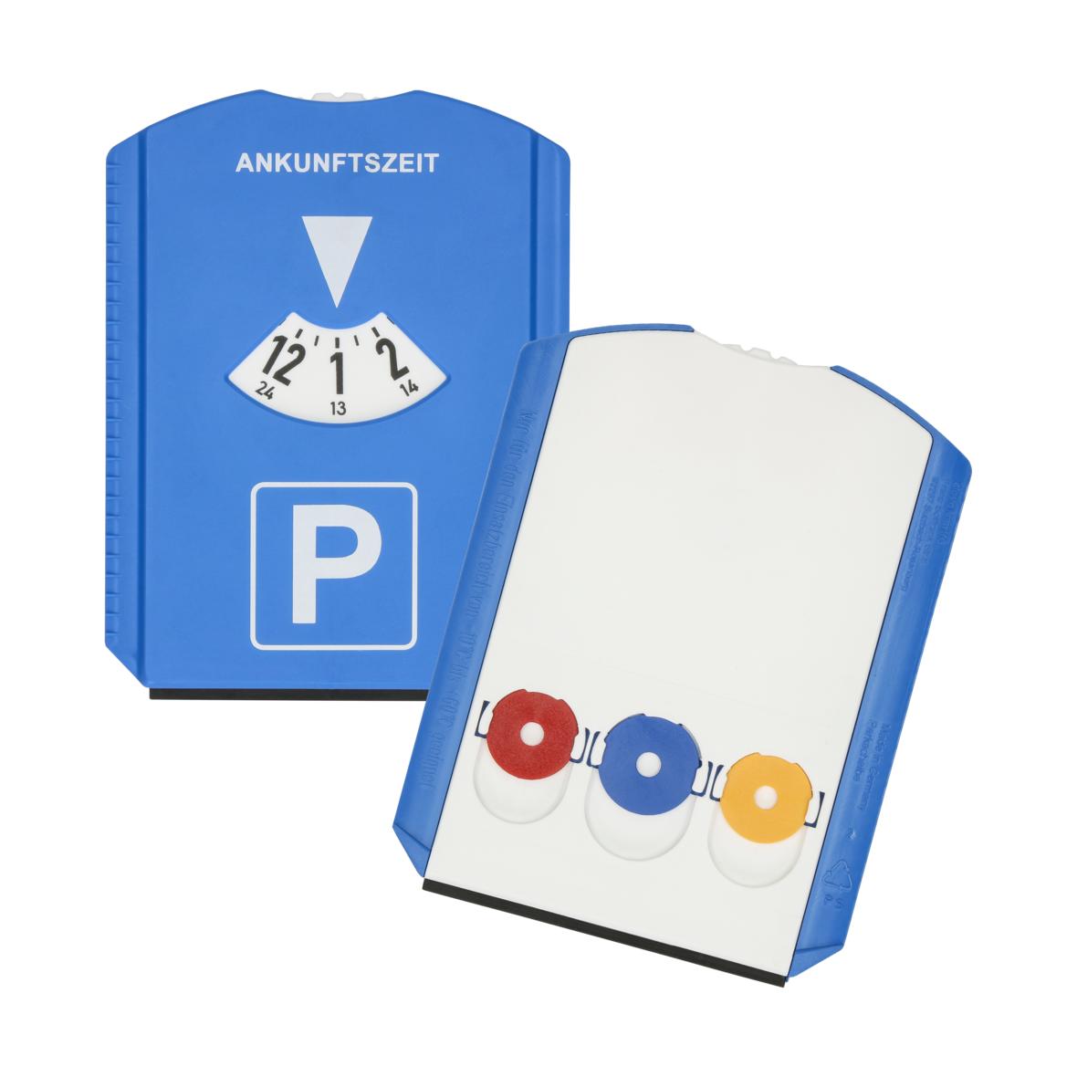 Parkdisk Multi-Scraper mit Münzhaltern und Chips - Tuttlingen
