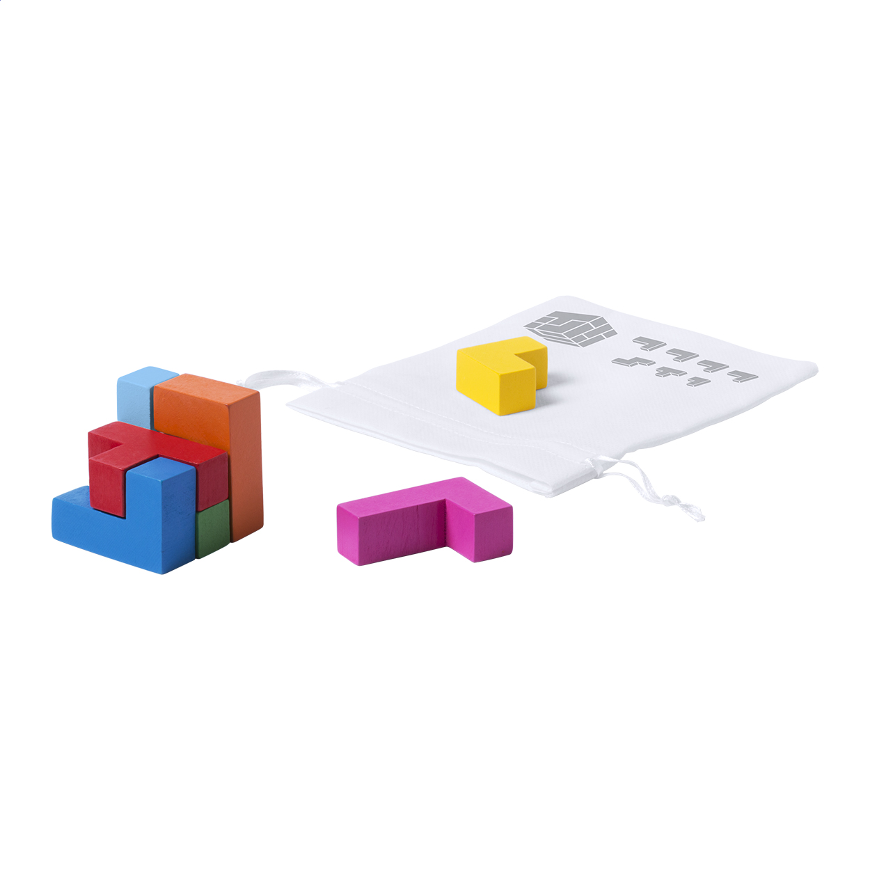 Enchanted Cube Puzzle - Newbold Verdon printed with logo