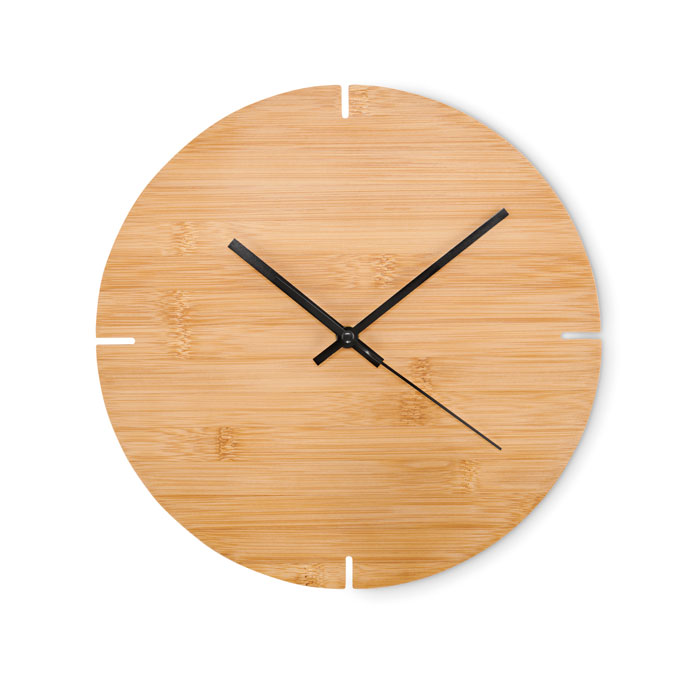Circular Bamboo Timekeeper (30 cm) - Kirkcaldy