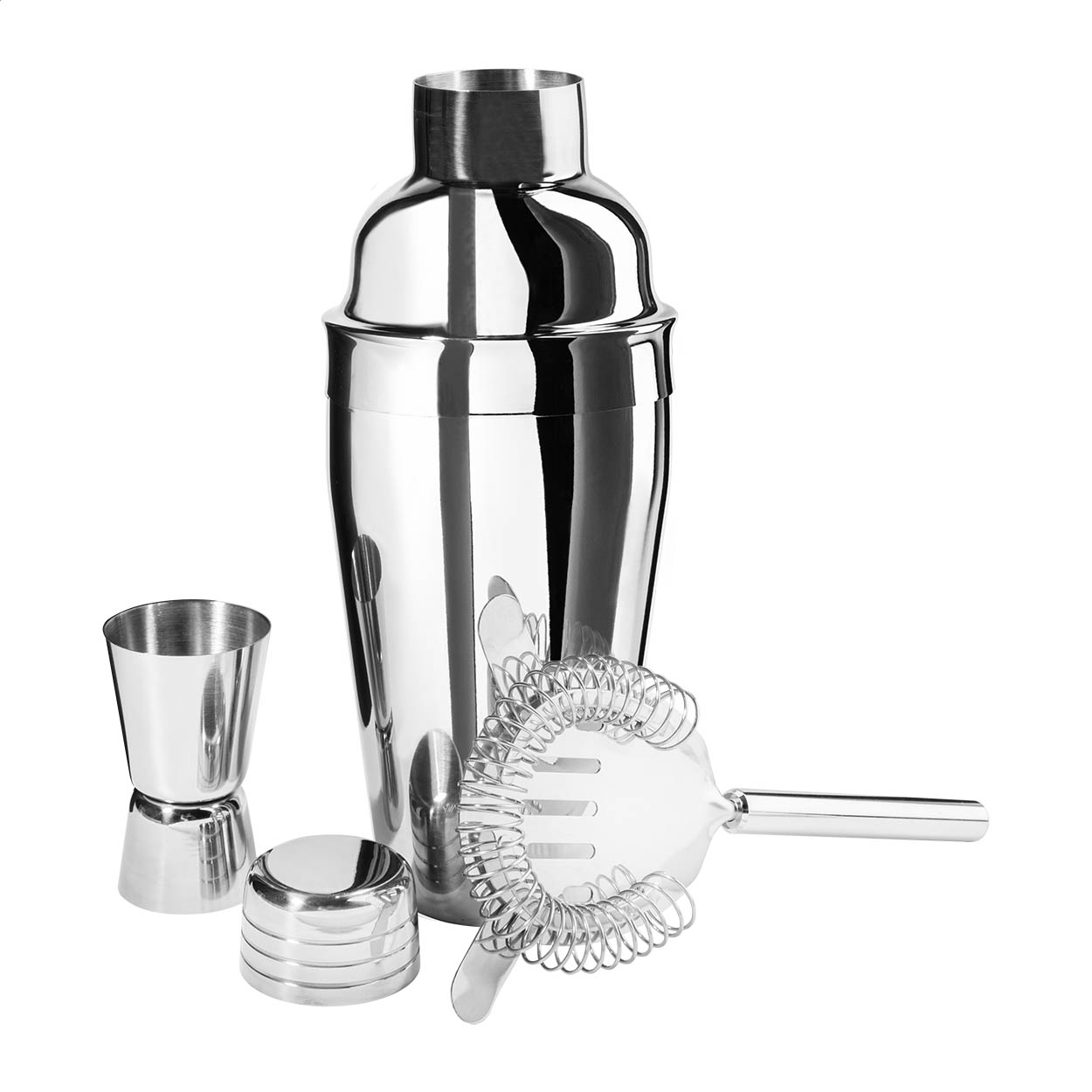 Coleman Cocktailset aus Edelstahl mit 550-ml-Shaker und Ihrem Logo