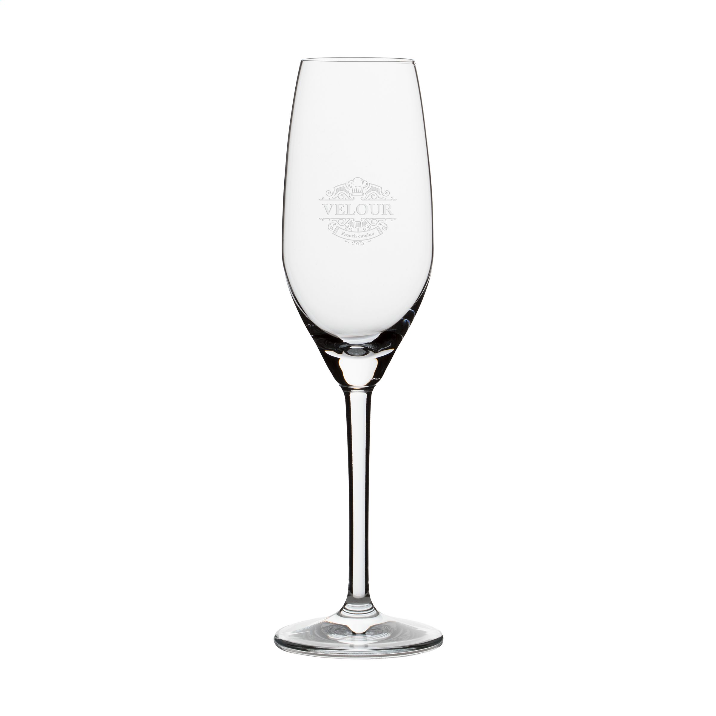 Elegant Crystal Champagne Glass - Ledbury
