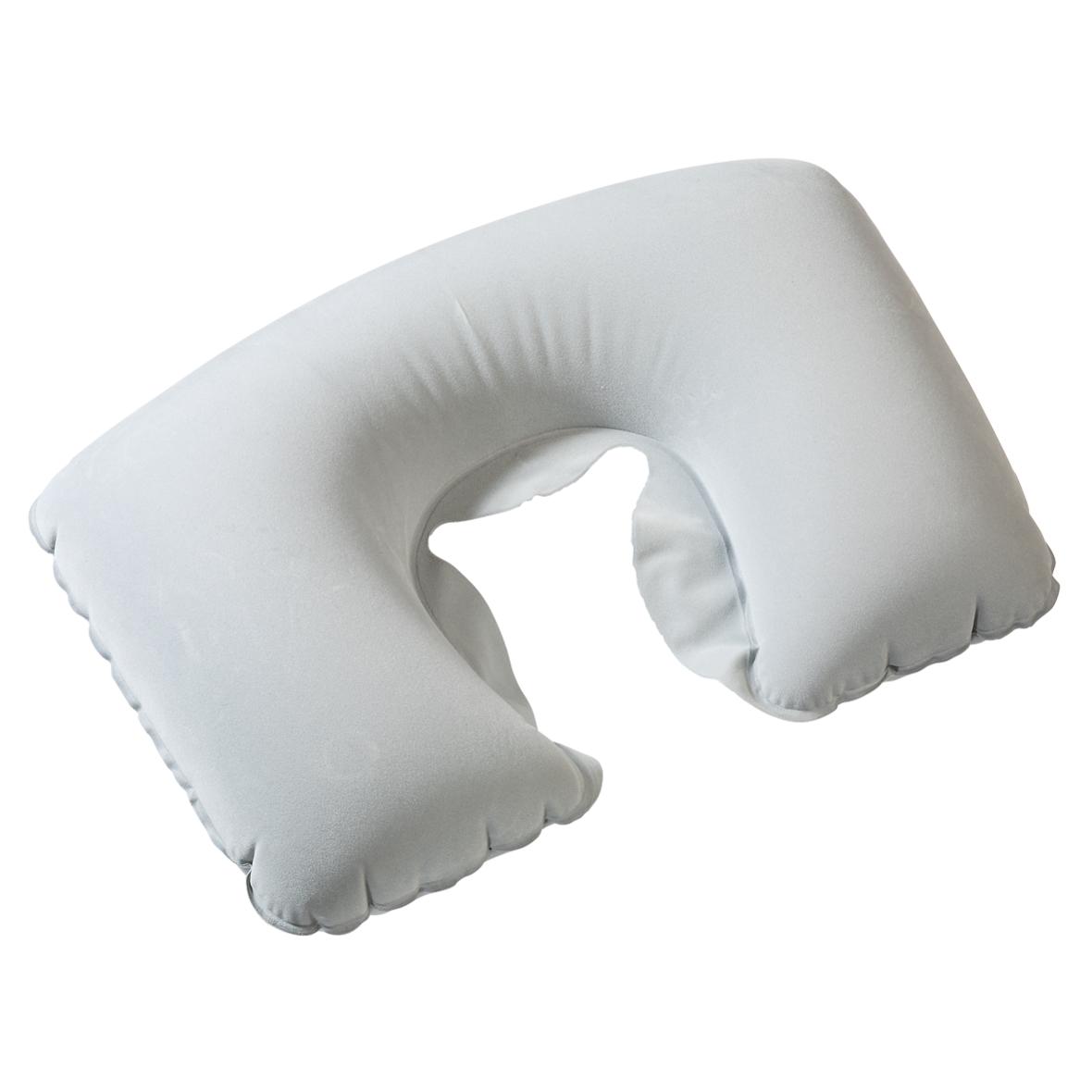 This is a travel-friendly pillow made with velvet surface material that is skin-friendly. - London
