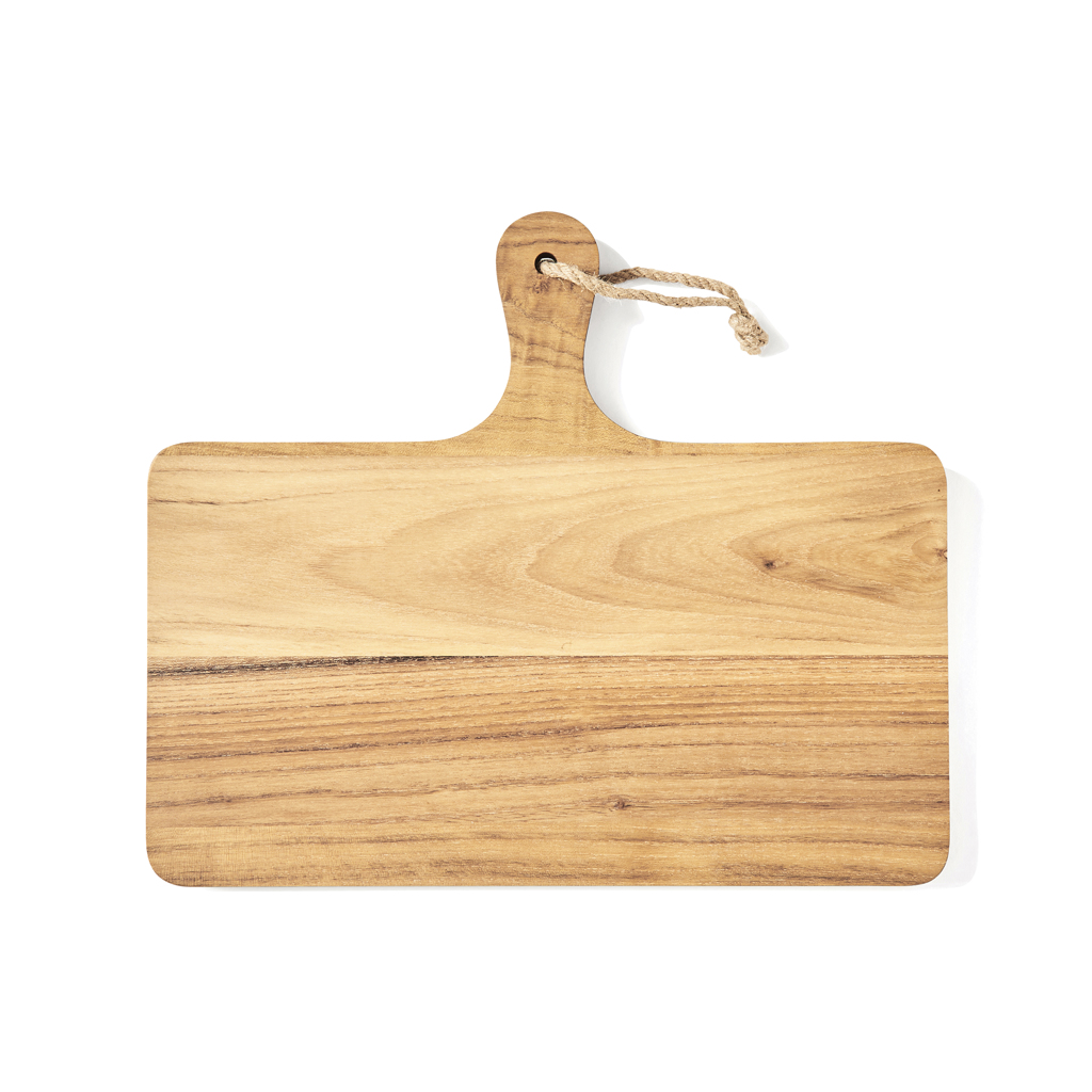 Teak Cutting/Serving Board with Handle - Hale