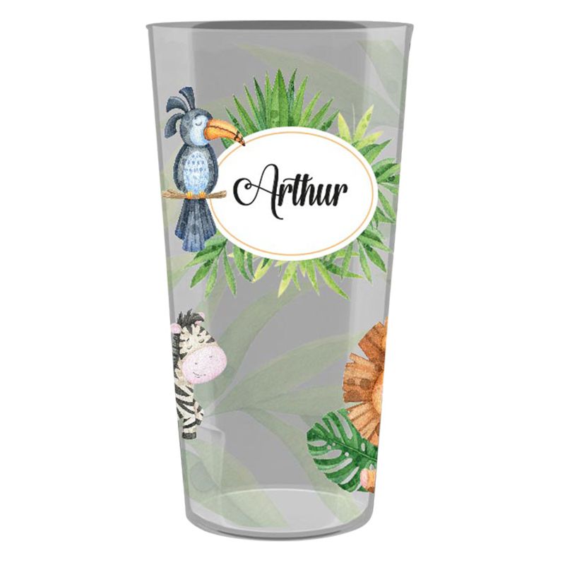 Personalized school cup with name 33 cl - La Jungle