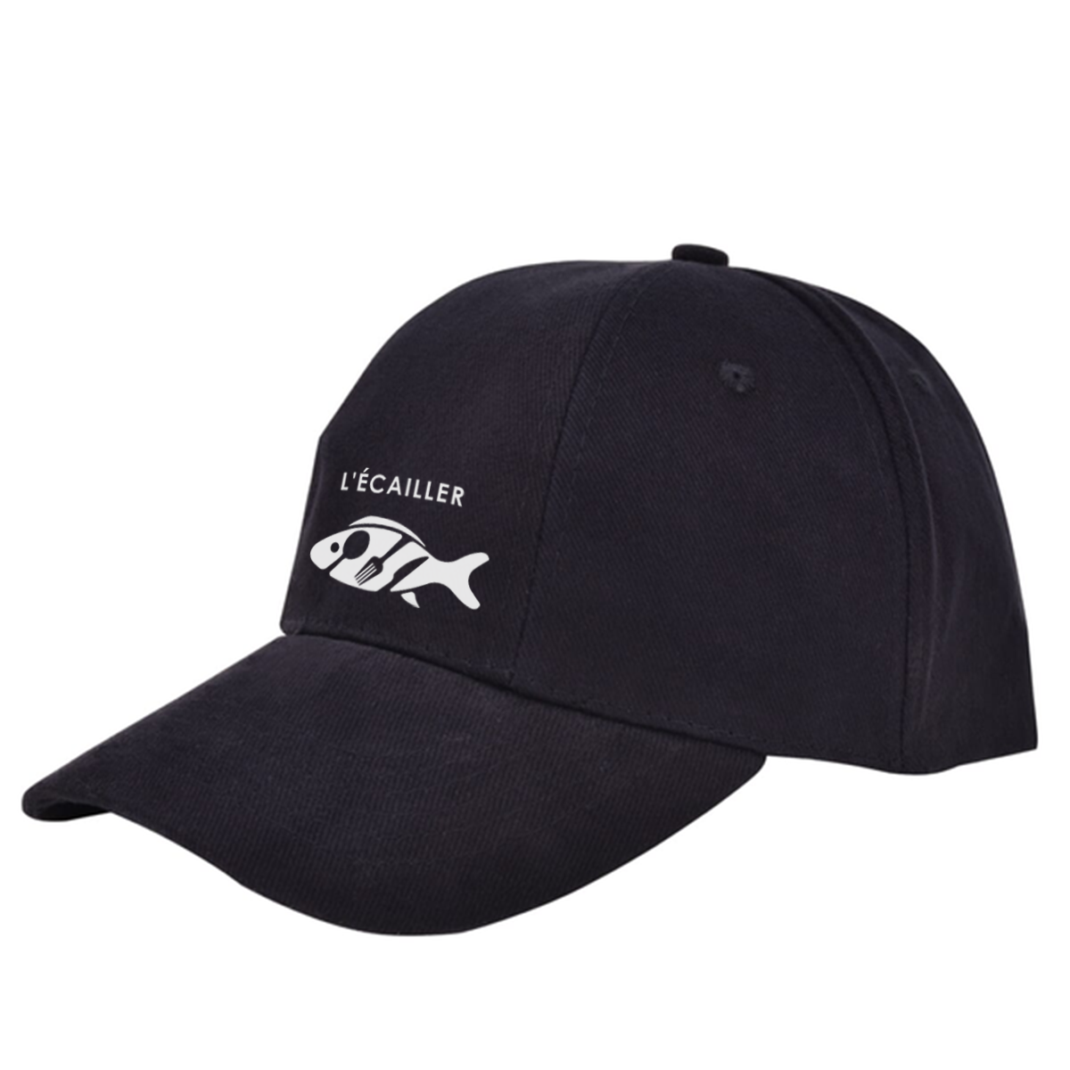 A cotton sports cap with six panels and an adjustable buckle - Gosport