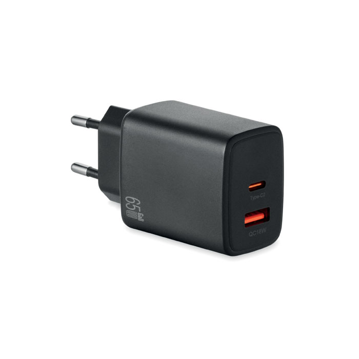 EU 2-pin wall adapter/charger